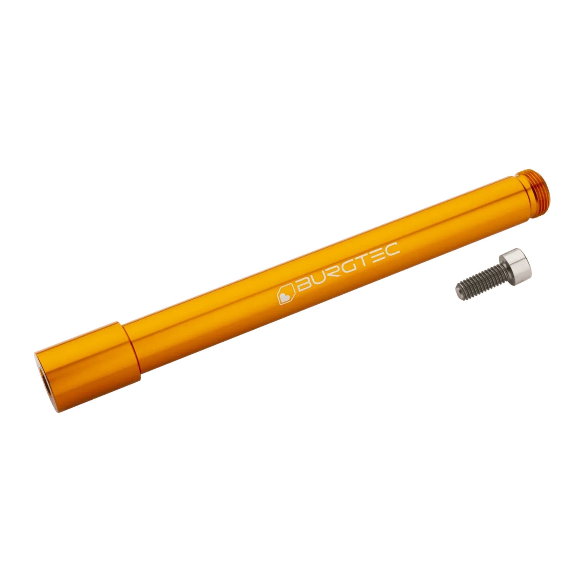 Burgtec Ohlins Boost Fork Axle Iron Bro Orange