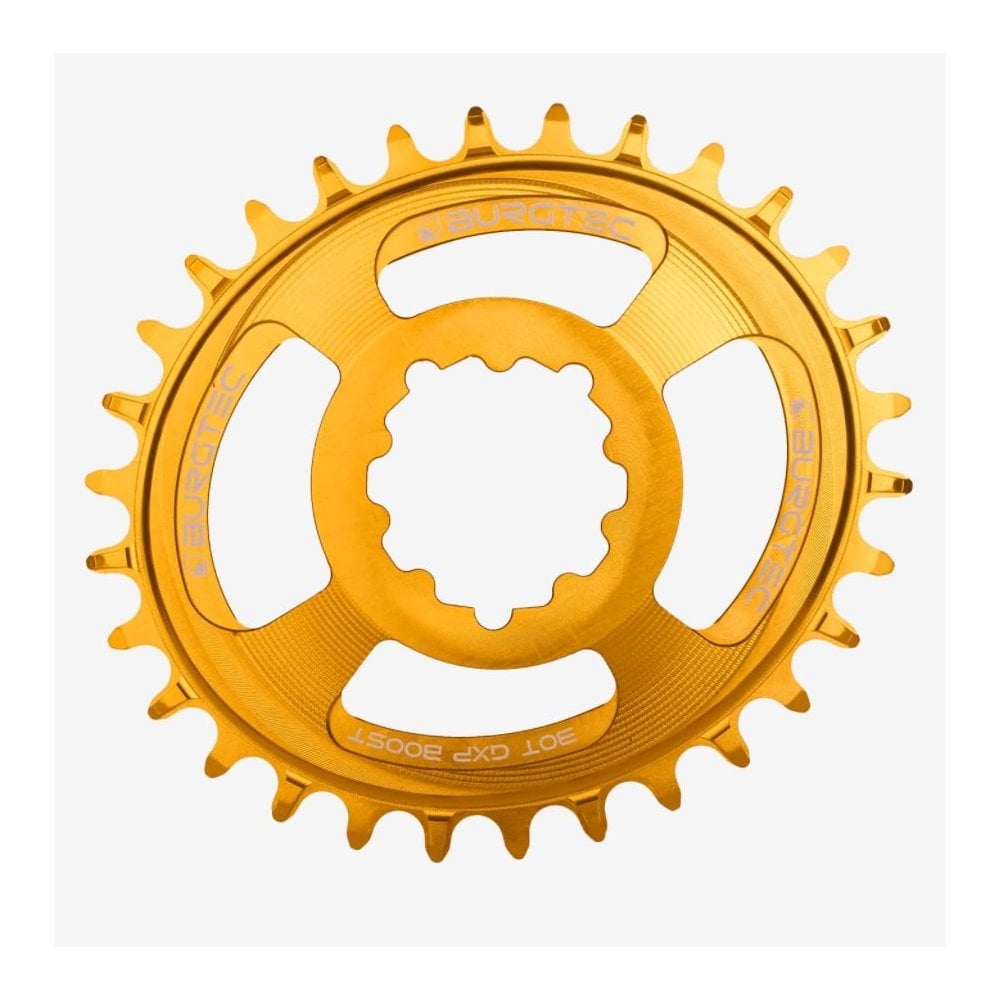 Burgtec Oval Thick Thin Chainring Burgtec Bullion Gold / 30T / GXP Boost 3mm