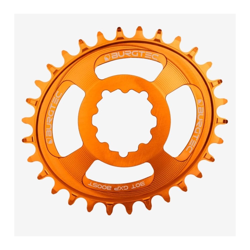 Burgtec Oval Thick Thin Chainring Iron Bro Orange / 30T / GXP Boost 3mm