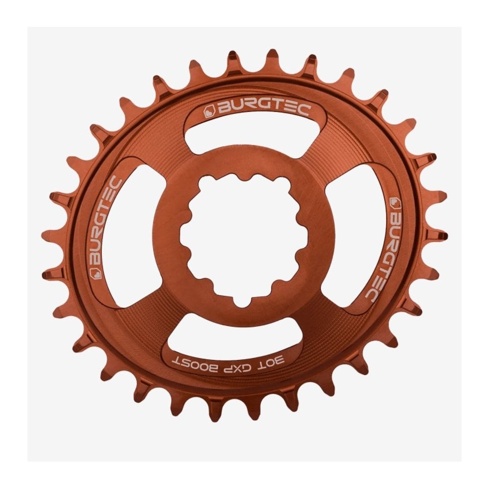 Burgtec Oval Thick Thin Chainring Kash Bronze / 30T / GXP Boost 3mm