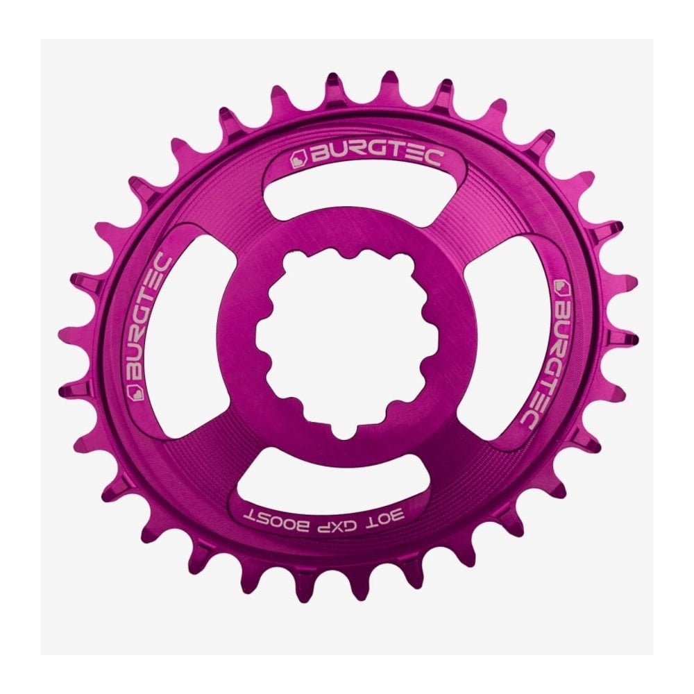 Burgtec Oval Thick Thin Chainring Purple Rain / 30T / GXP Boost 3mm