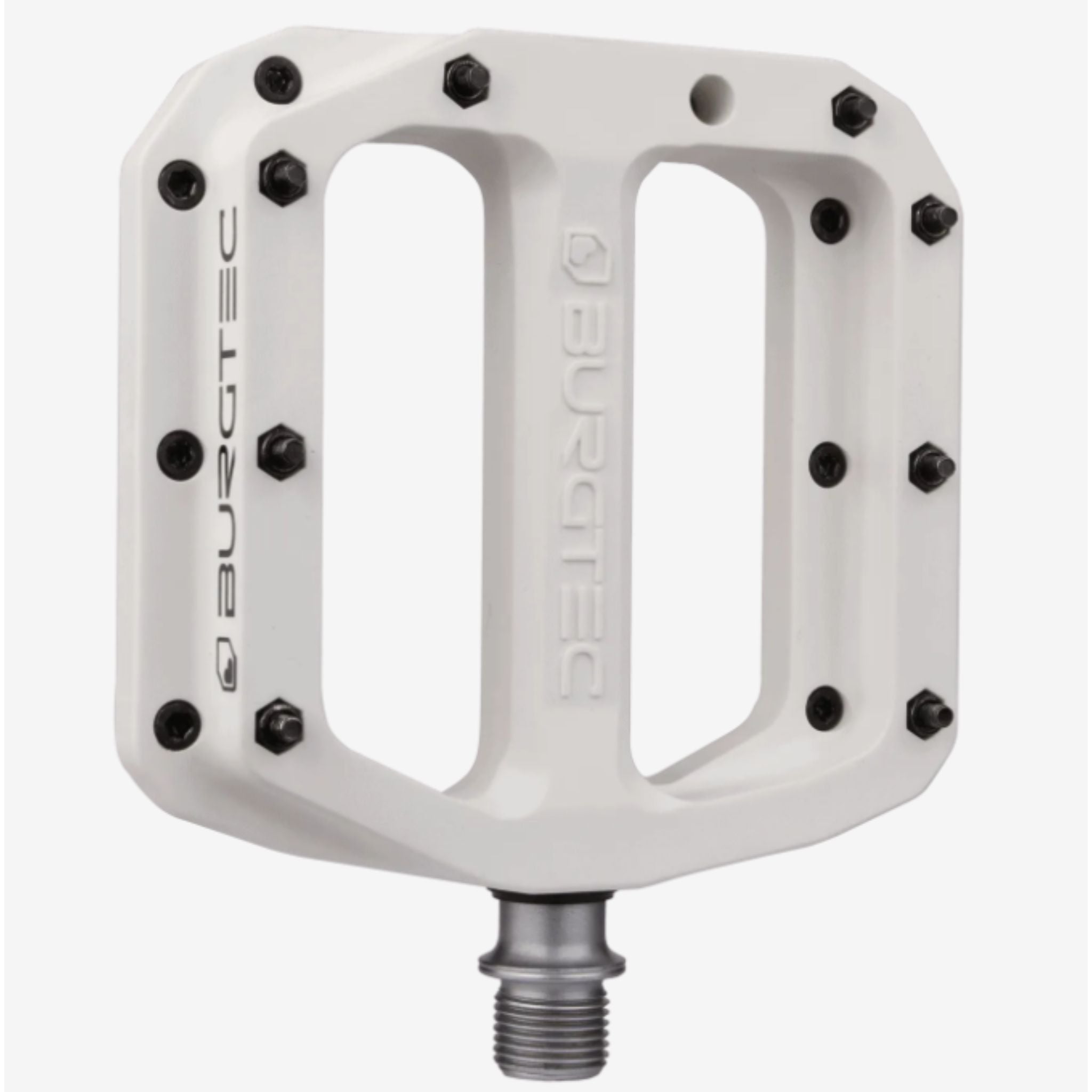 Burgtec Penthouse MK4 Composite Flat Pedal Burgtec White