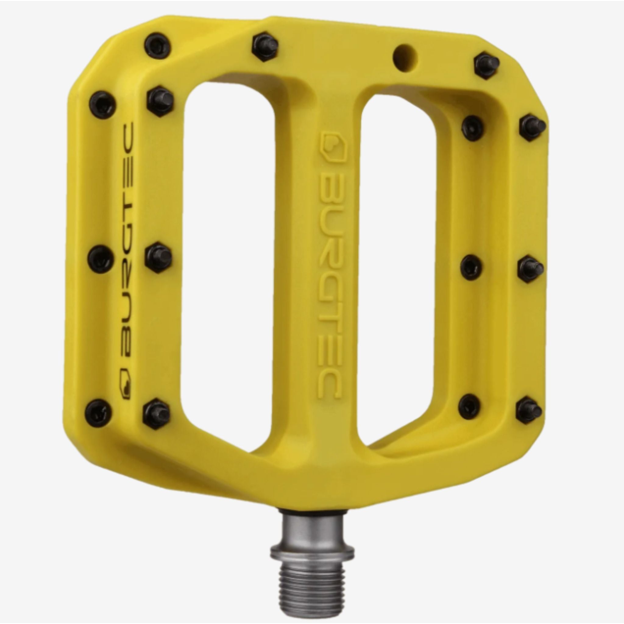 Burgtec Penthouse MK4 Composite Flat Pedal Sunset Yellow