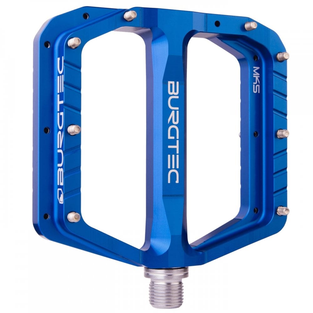 Burgtec Penthouse MK5 Flat Pedals Deep Blue