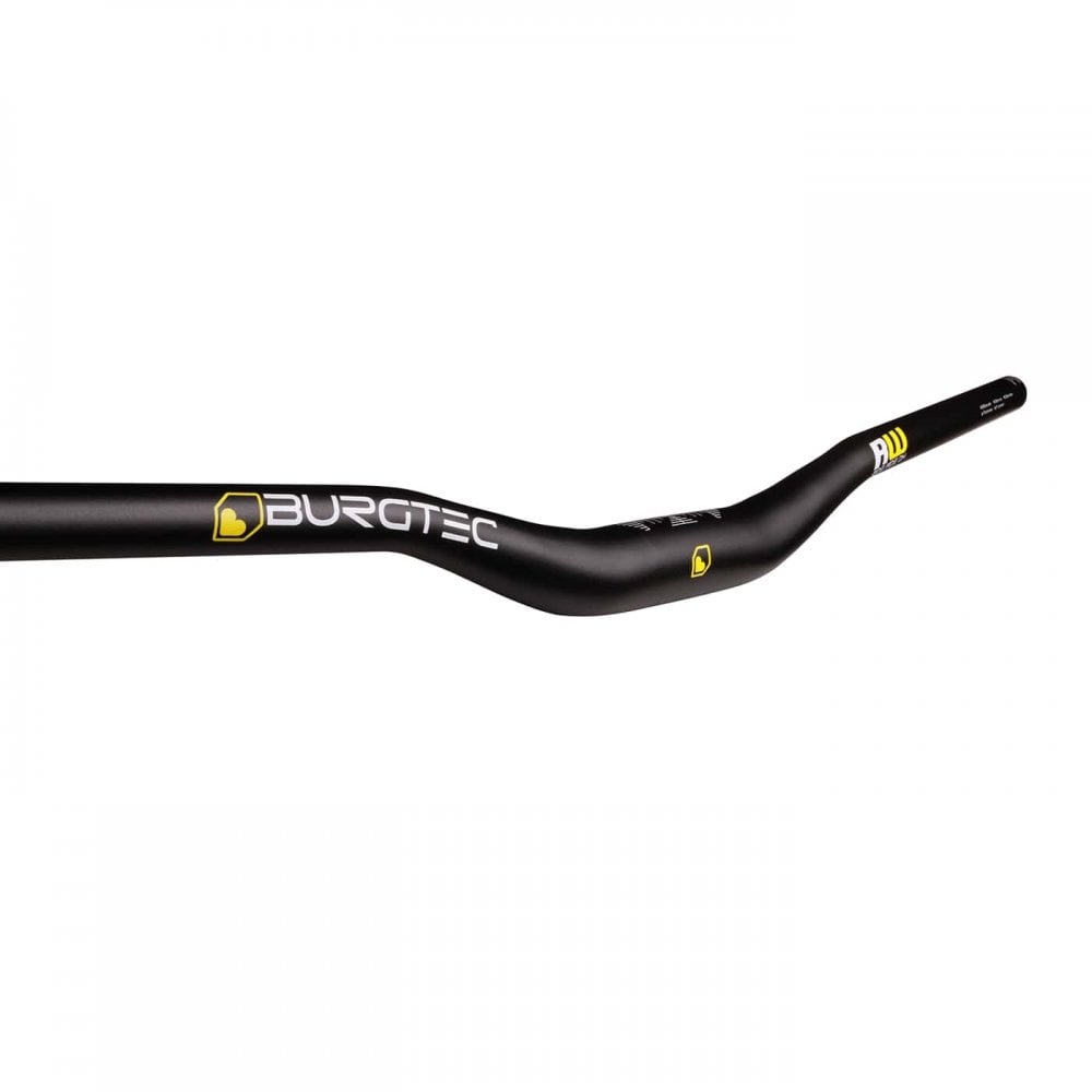 Burgtec RideWide DH Alloy Bar 35mm Black / 30mm Rise