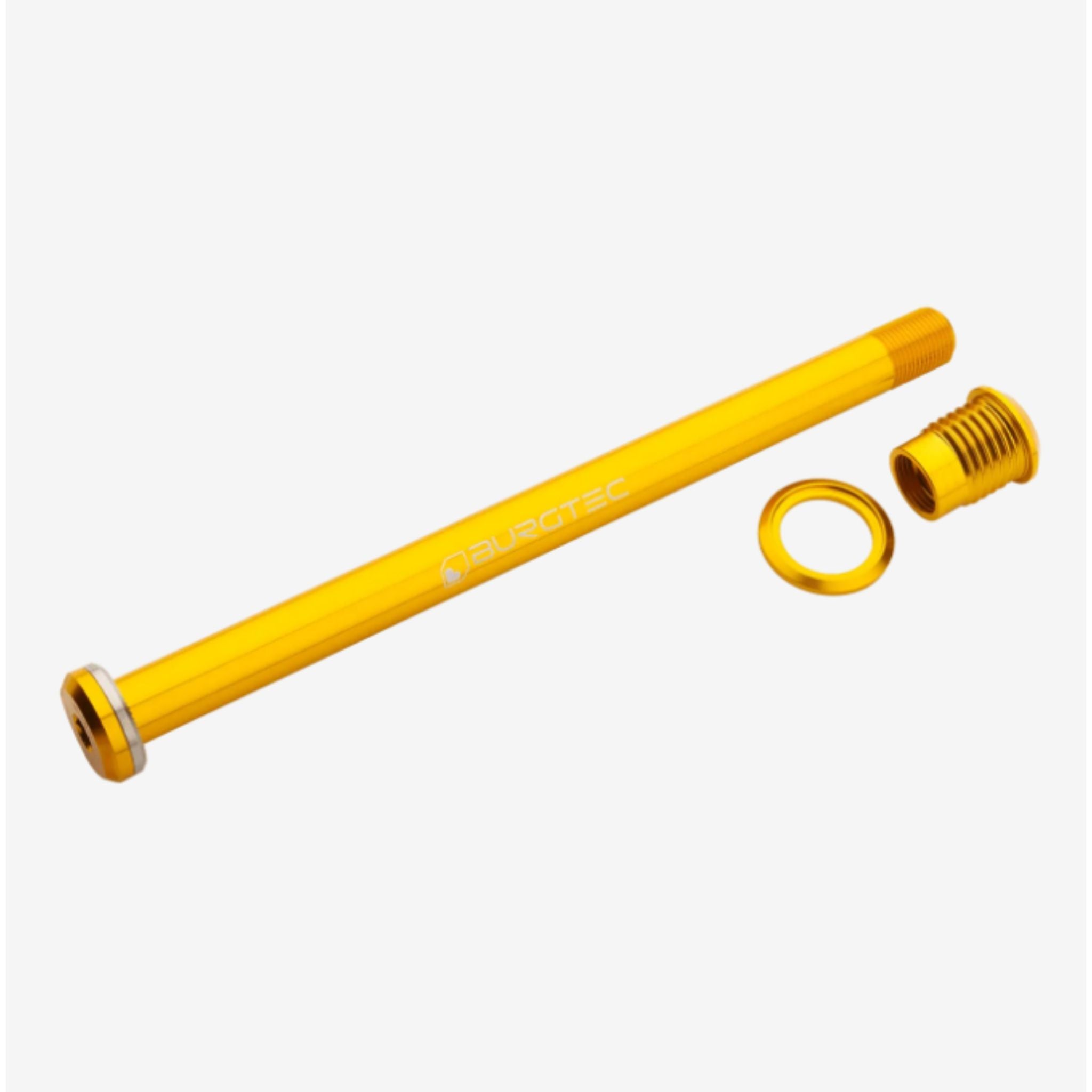 Burgtec Santa Cruz 173.7mm Rear Axle Burgtec Bullion Gold