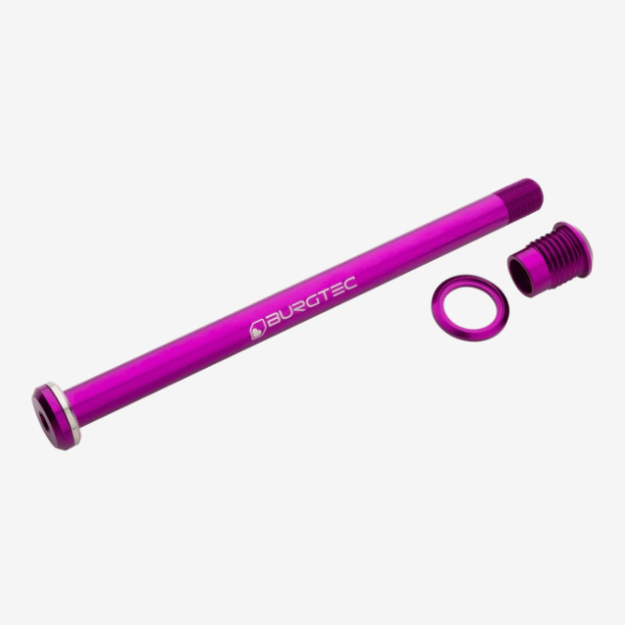 Burgtec Santa Cruz 173.7mm Rear Axle Purple Rain