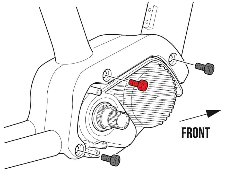 Burgtec Santa Cruz Titanium E-bike Motor Bolts Silver