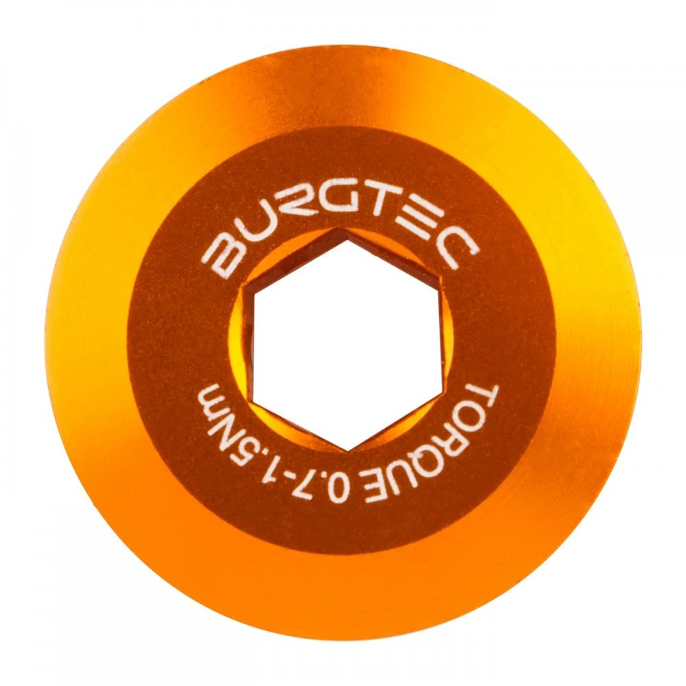 Burgtec Shimano Crank Bolt Iron Bro Orange