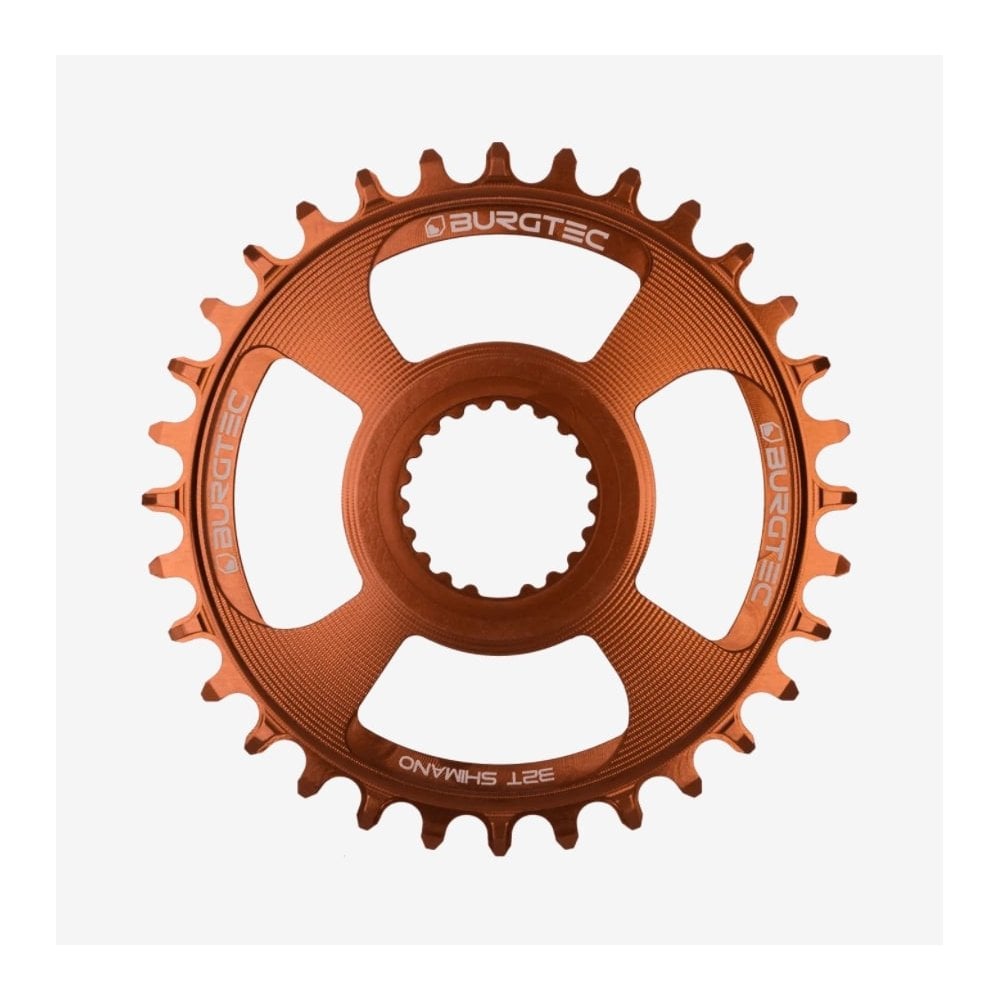 Burgtec Shimano Direct Mount Thick Thin Chainring Kash Bronze / 30T