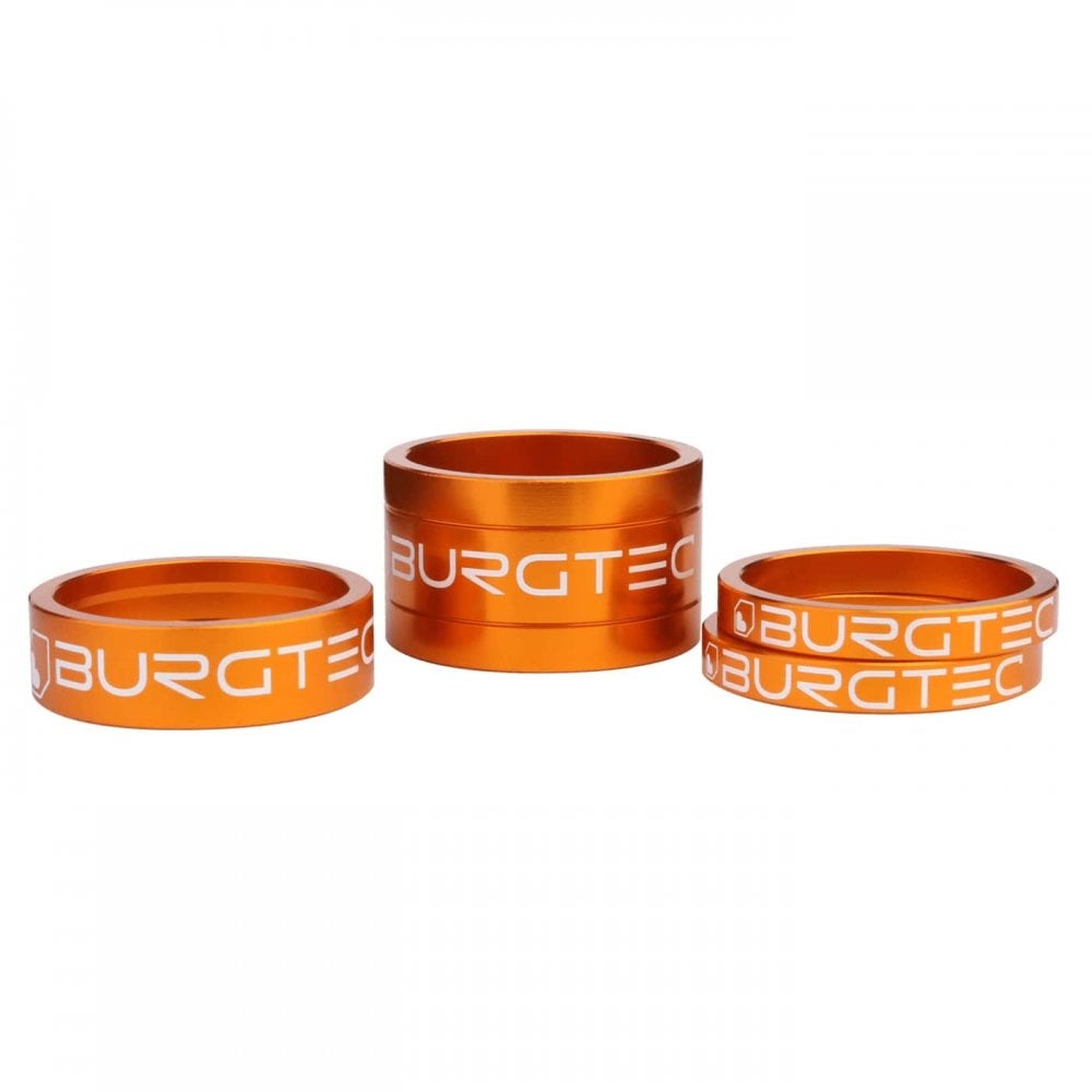 Burgtec Stem Spacers Kit Iron Bro Orange