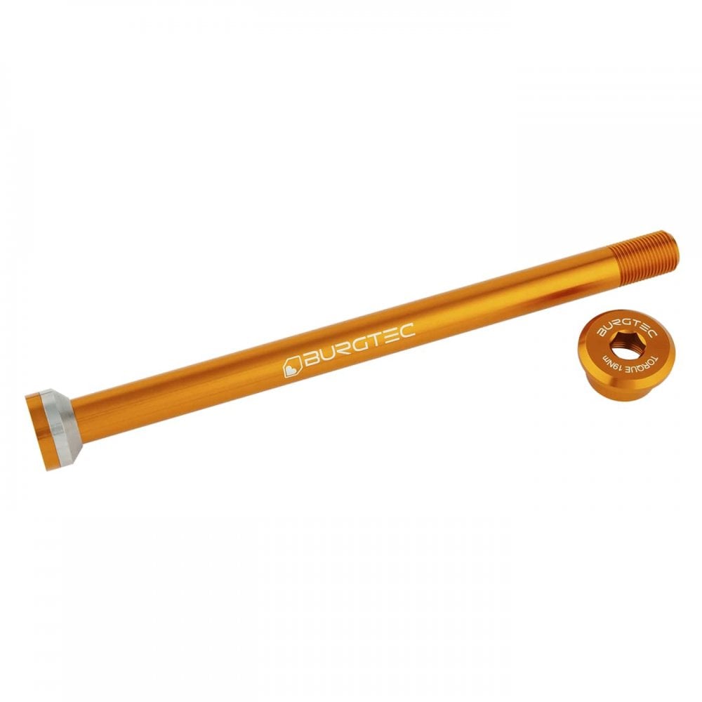 Burgtec Transition 171mm Rear Axle Iron Bro Orange