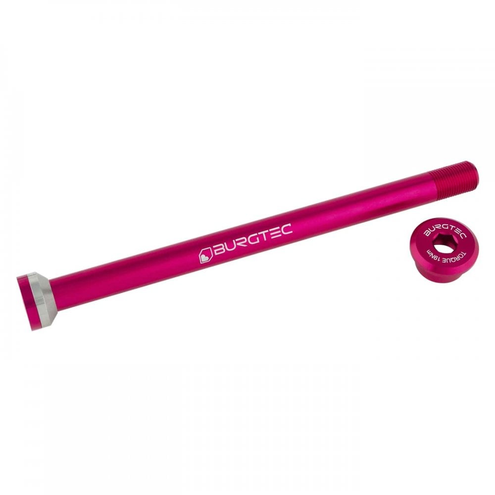 Burgtec Transition 171mm Rear Axle Toxic Barbie Pink