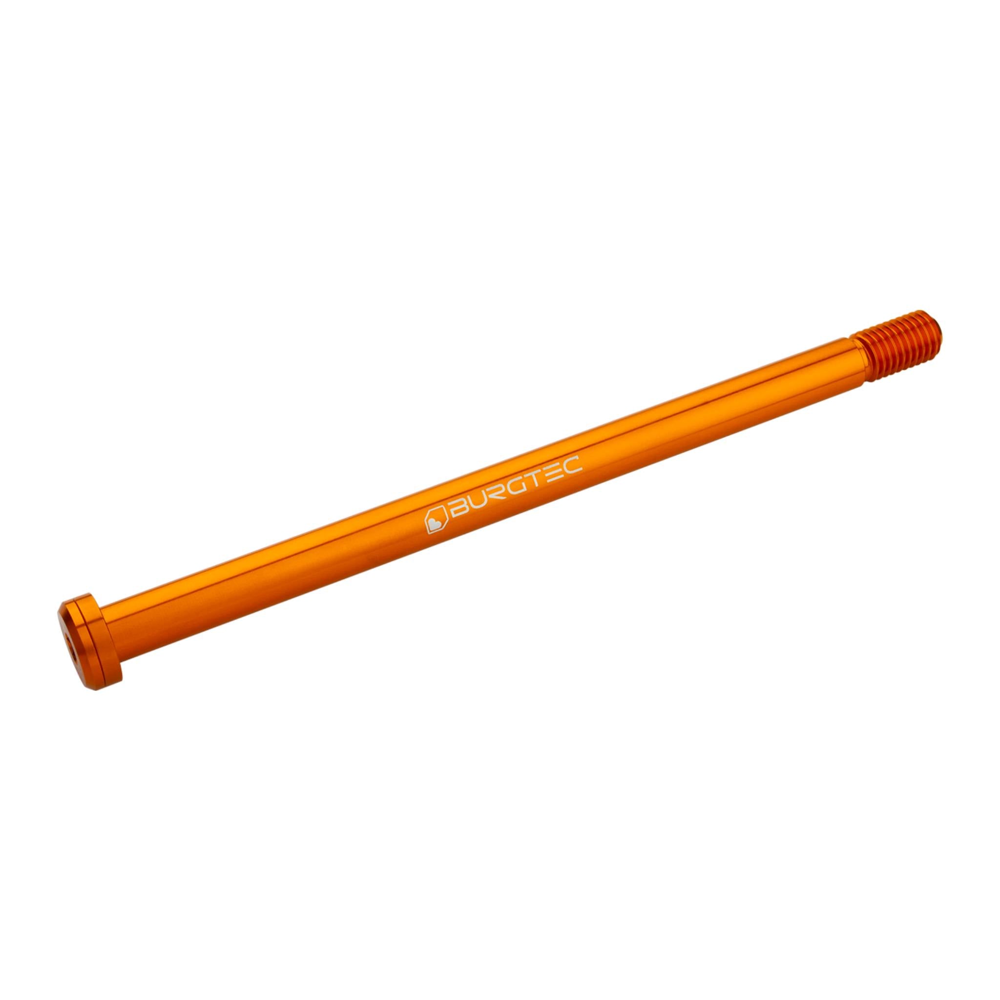 Burgtec Trek 198.5mm Rear Axle Iron Bro Orange