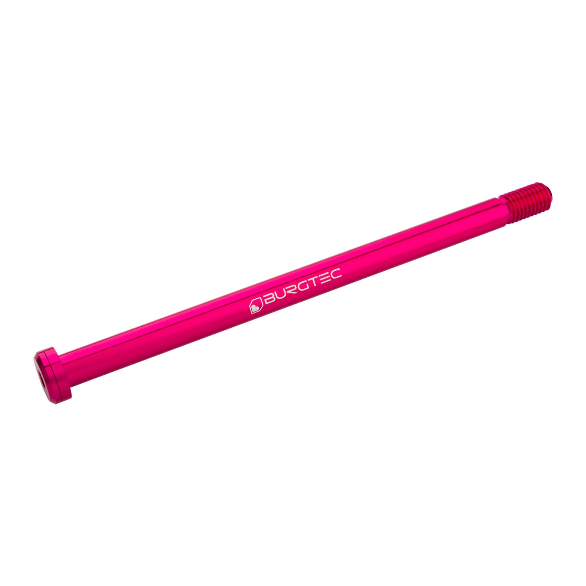 Burgtec Trek 198.5mm Rear Axle Toxic Barbie Pink