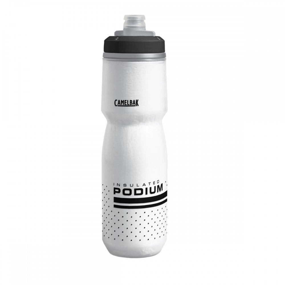 Camelbak Podium Chill 710ml Water Bottle White/Black