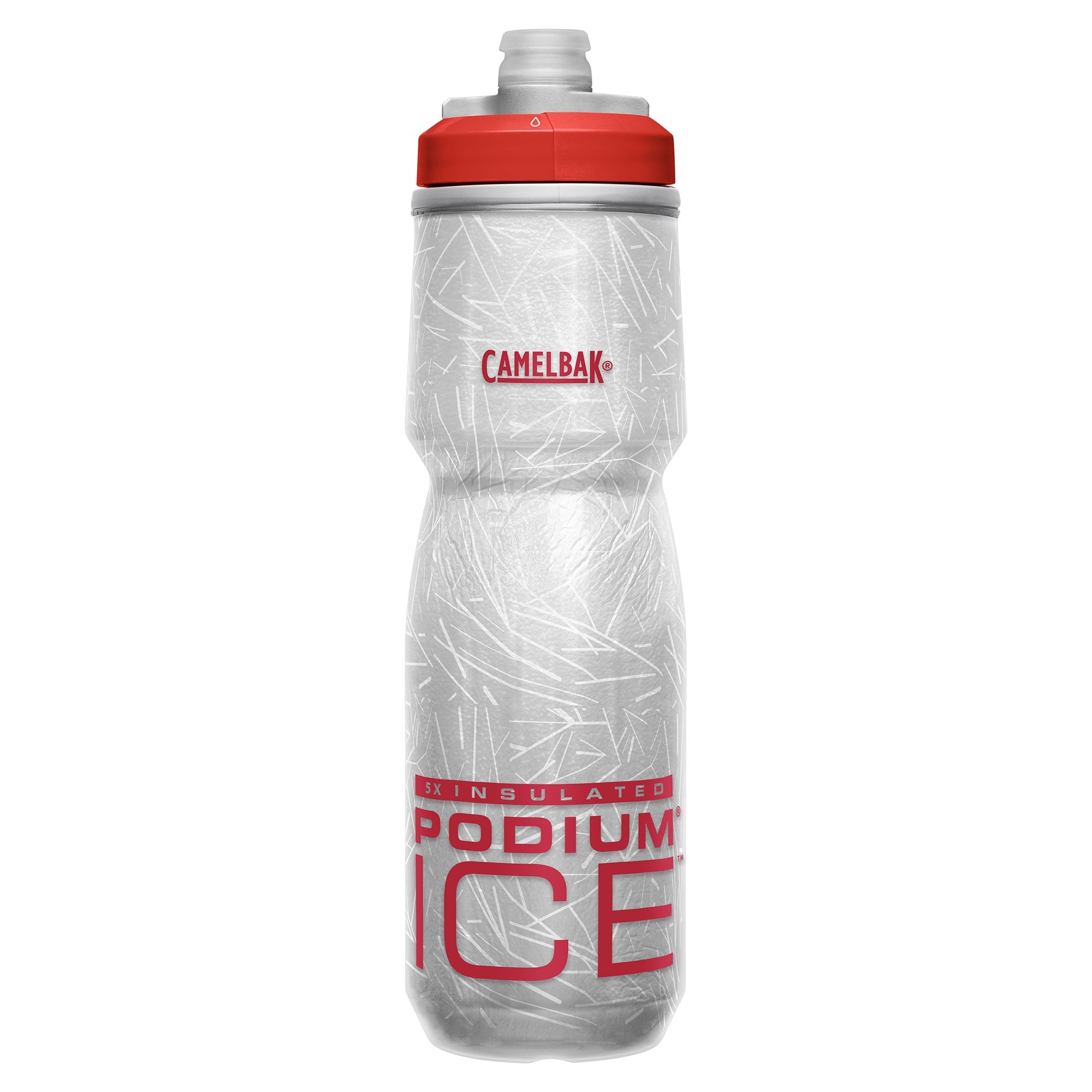 Camelbak Podium Ice 600ml Water Bottle Fiery Red