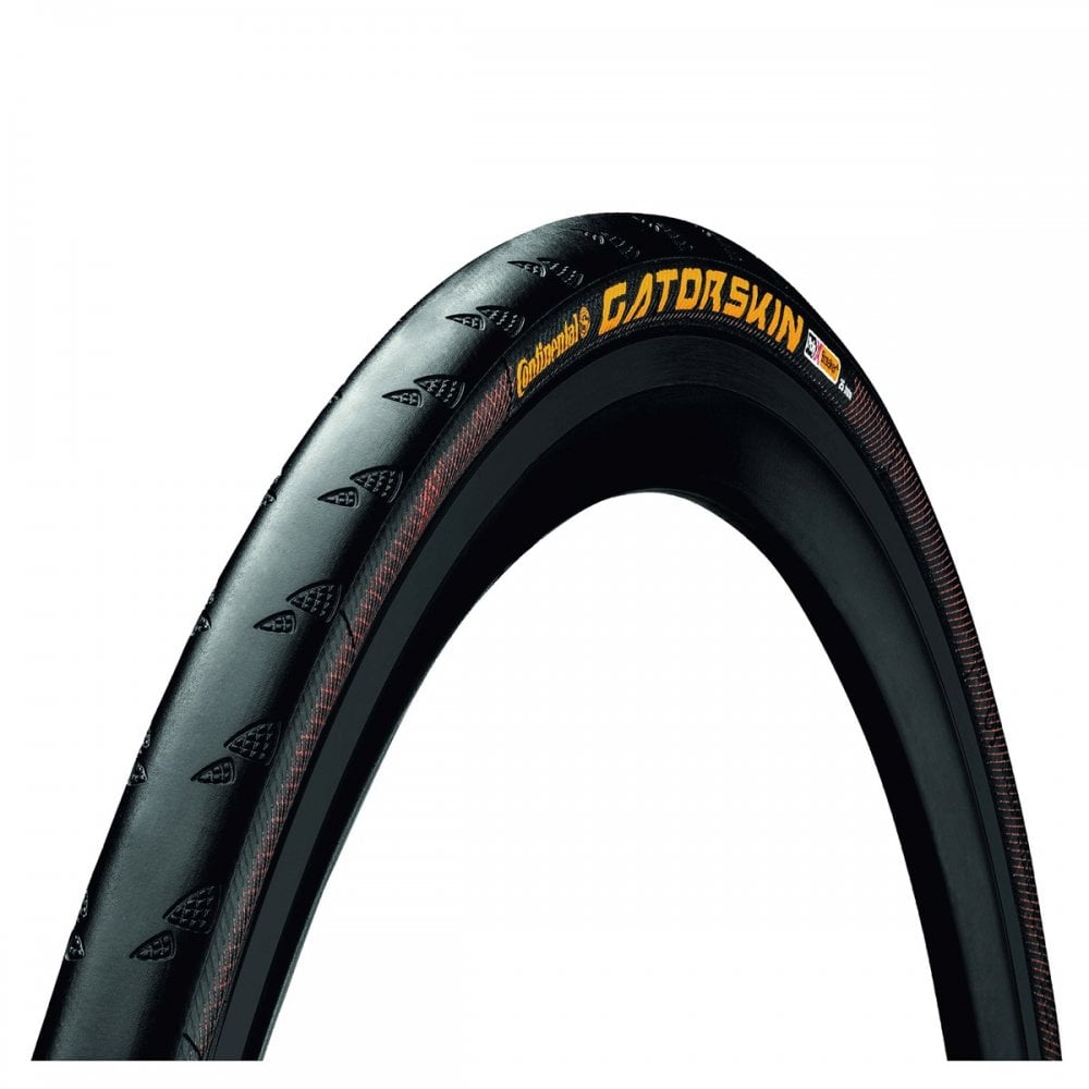 Continental Gatorskin Tyre Black / 700 x 23C / Wire Bead