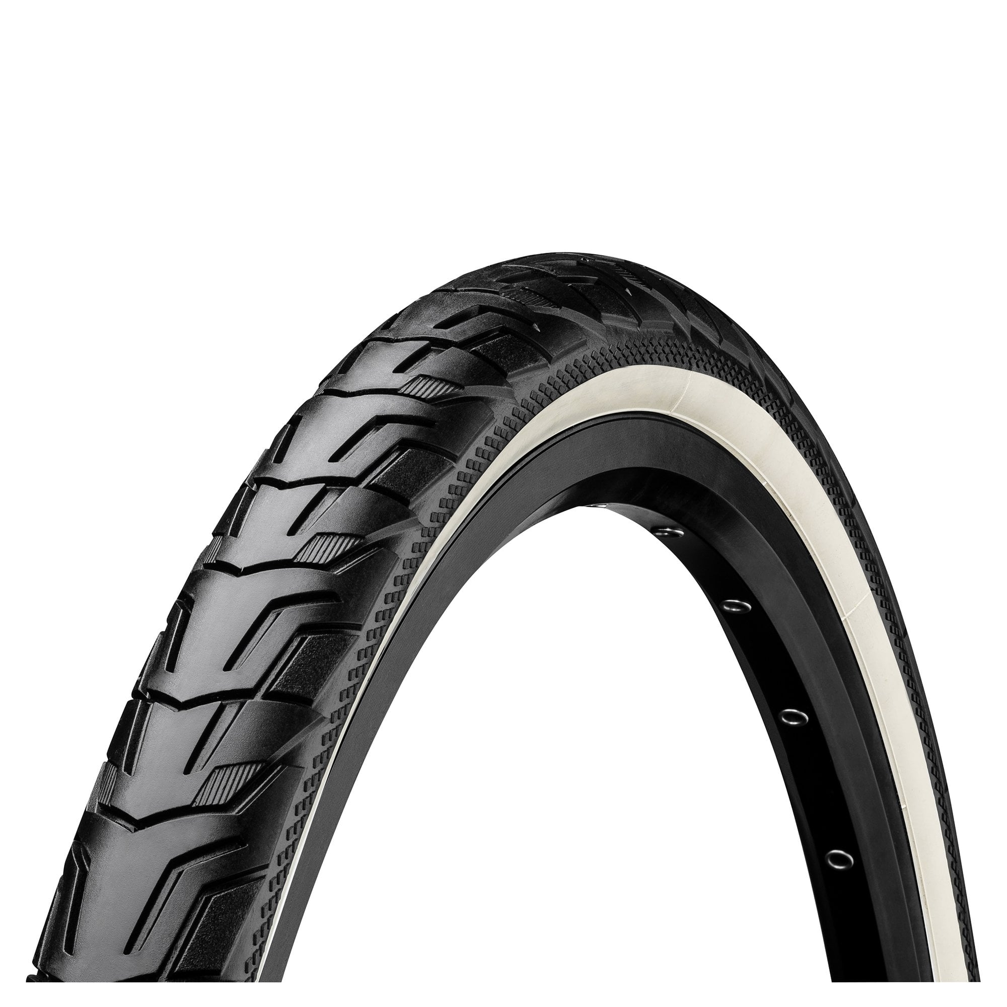 Continental Ride City Reflex Tyre Black/Cream Reflex / 700 X 47C (45C)