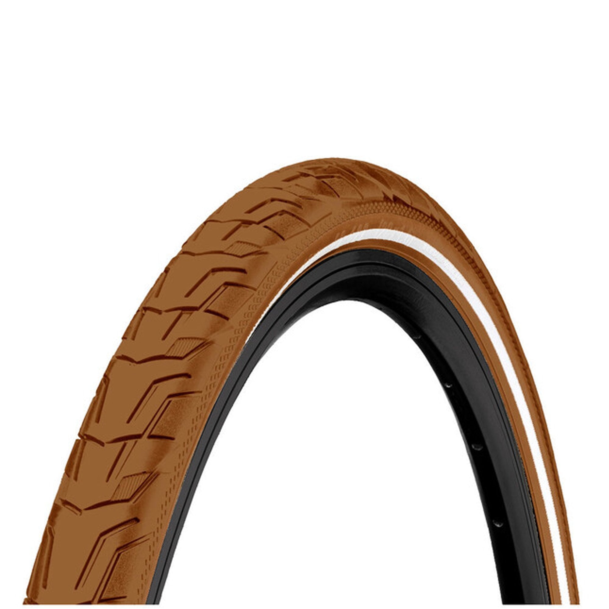 Continental Ride City Reflex Tyre Brown/Brown Reflex / 700 X 35C
