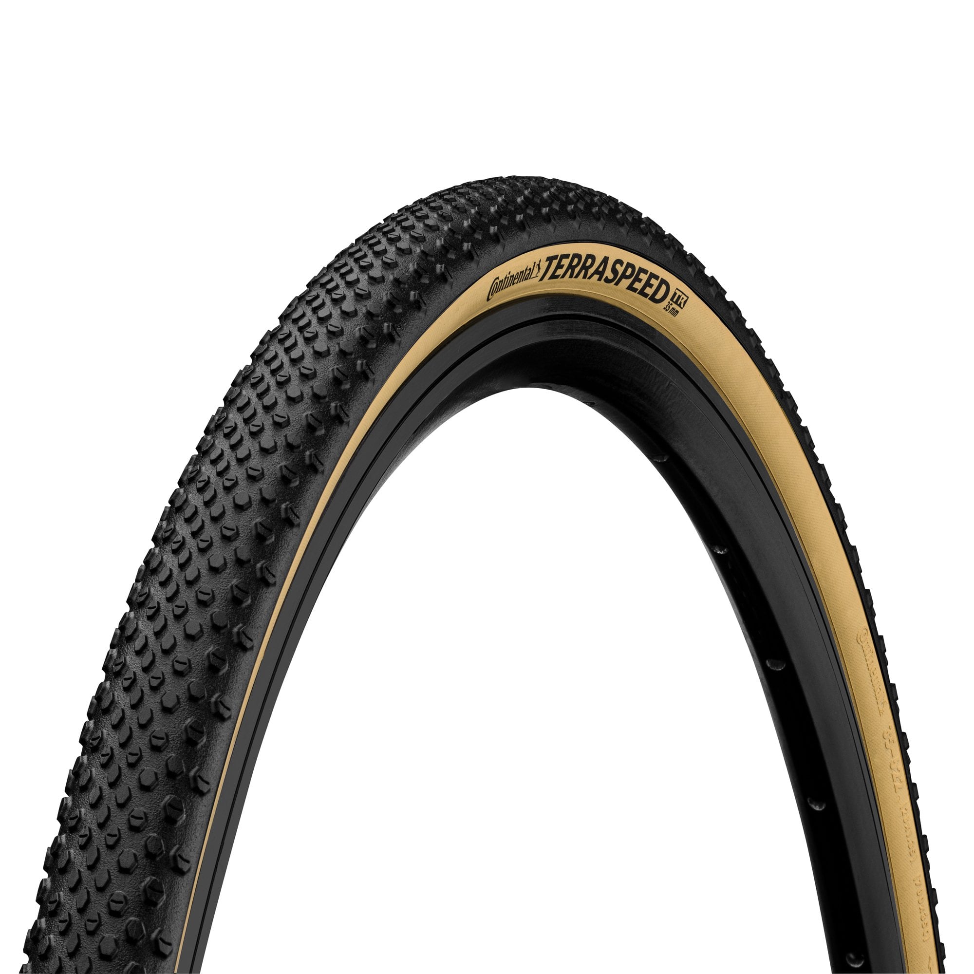 Continental Terra Speed Protection Tyre Black/Cream / 700 X 35C