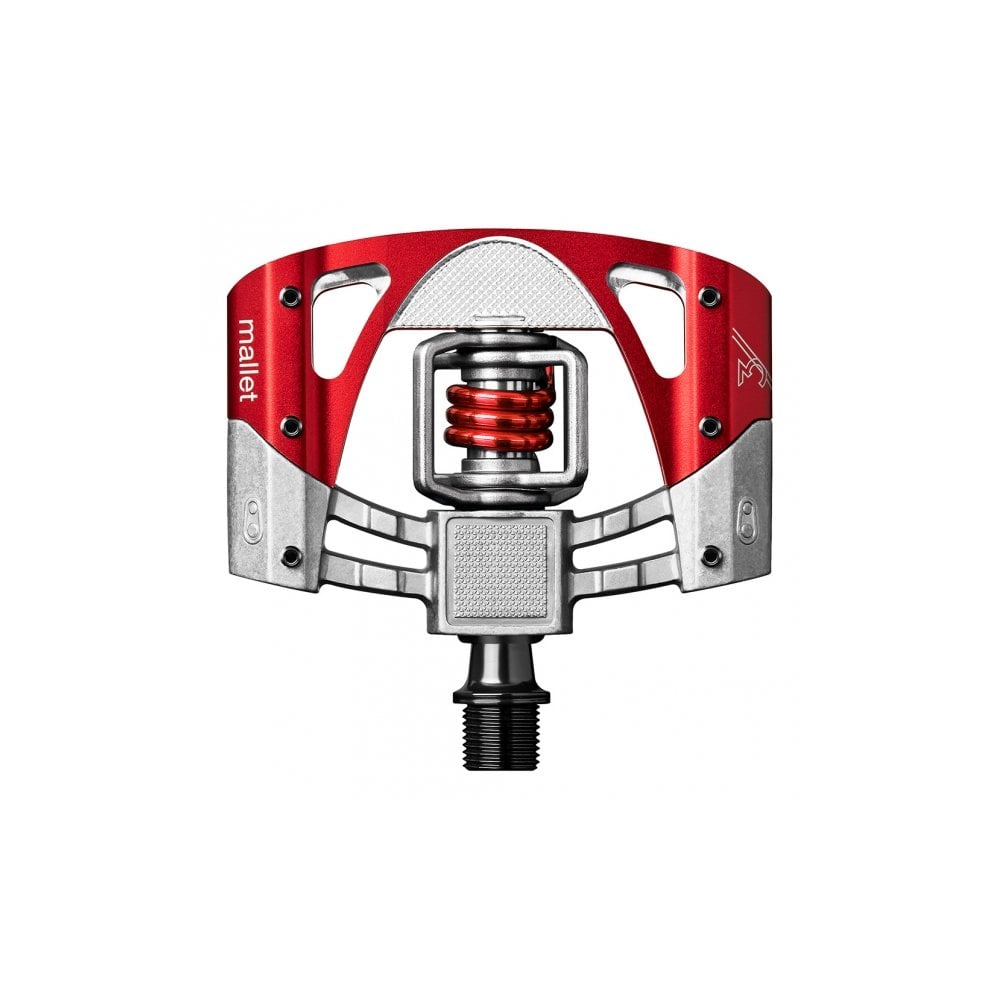 Crank Brothers Mallet 3 Pedals Raw/Red
