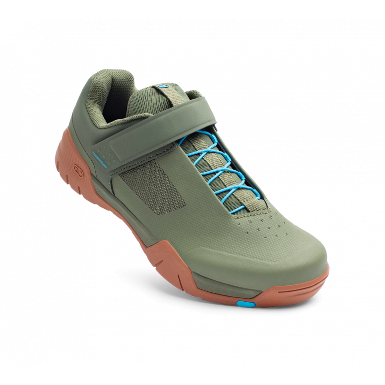 Crank Brothers Mallet E Speed Lace Shoes Green/Blue/Gum / UK 4 / EU 37