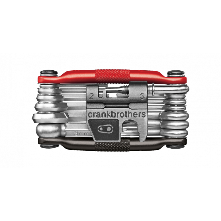 Crank Brothers Multi 19 Multi-Tool Black/Red