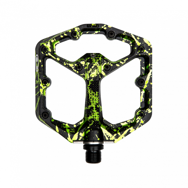 Crank Brothers Stamp 7 Pedals Black/Green / S