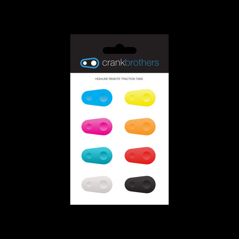 Crankbrothers Highline Remote Traction Pads Rainbow
