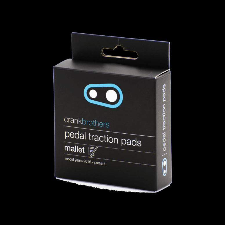 Crankbrothers Traction Pads - Mallet E Silver/Black