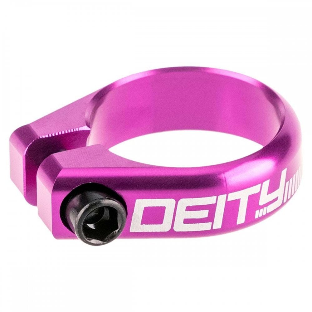 Deity Circuit Seatpost Clamp Purple / 31.8mm