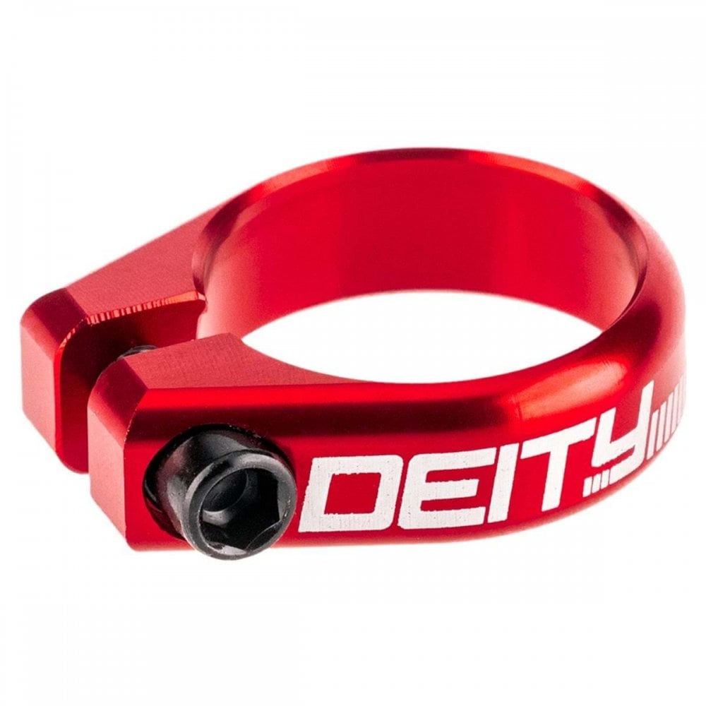 Deity Circuit Seatpost Clamp Red / 31.8mm