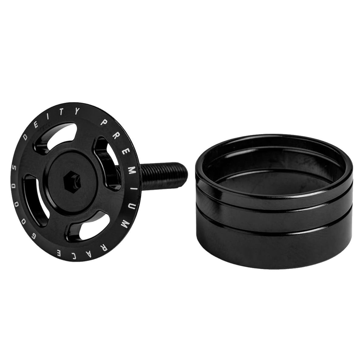 Deity Crosshair Headset Top Cap Kit Black