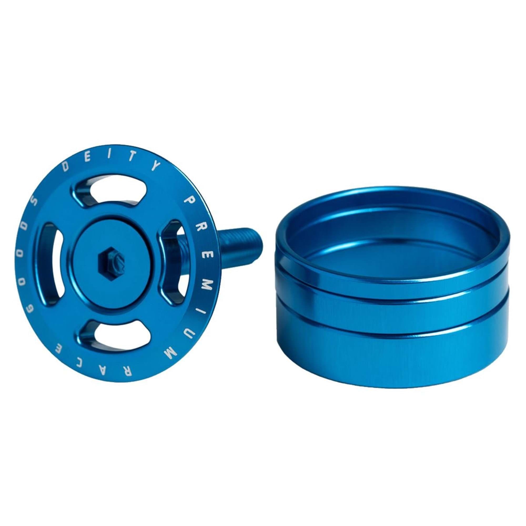 Deity Crosshair Headset Top Cap Kit Blue