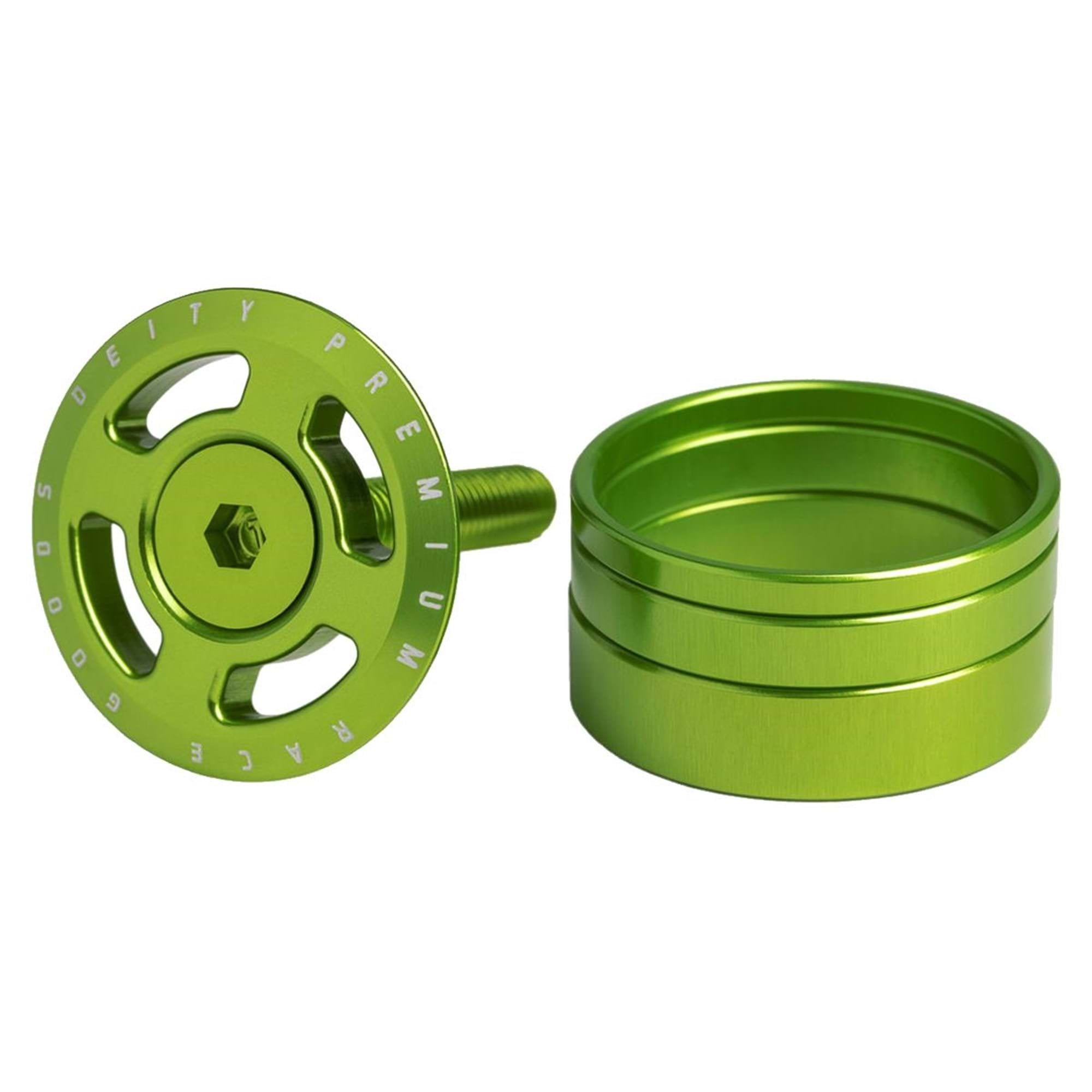 Deity Crosshair Headset Top Cap Kit Green