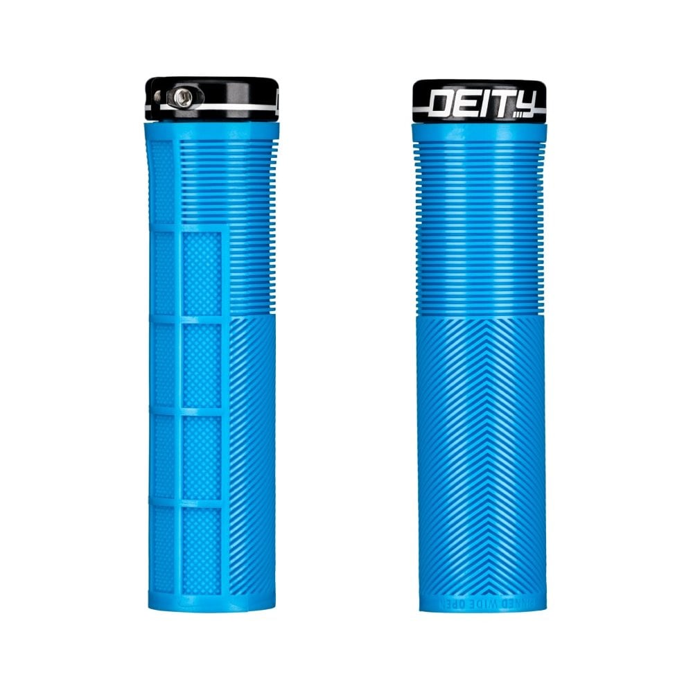 Deity Knuckleduster Grips Blue