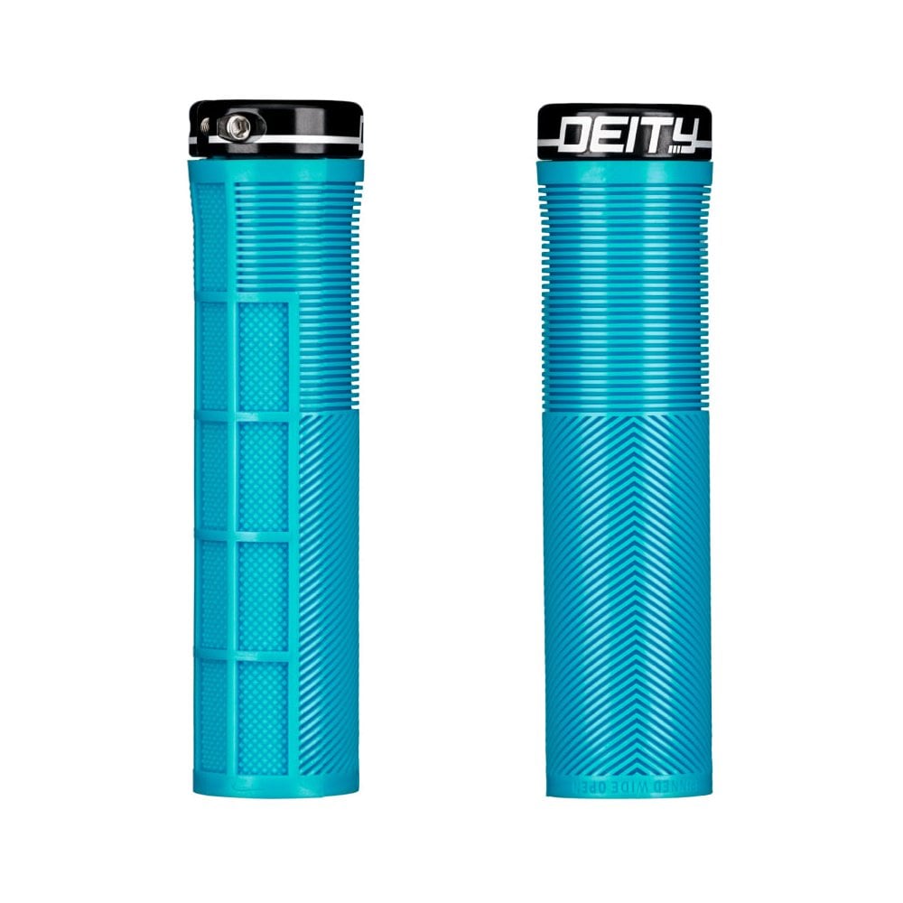 Deity Knuckleduster Grips Turquoise