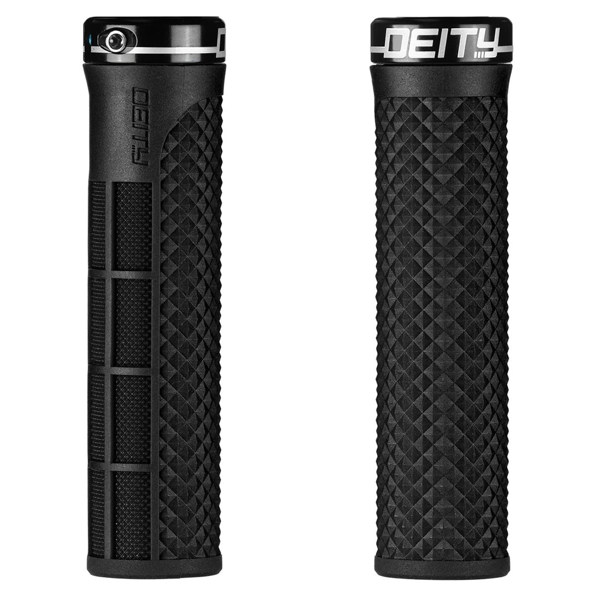 Deity Lockjaw Grips Black