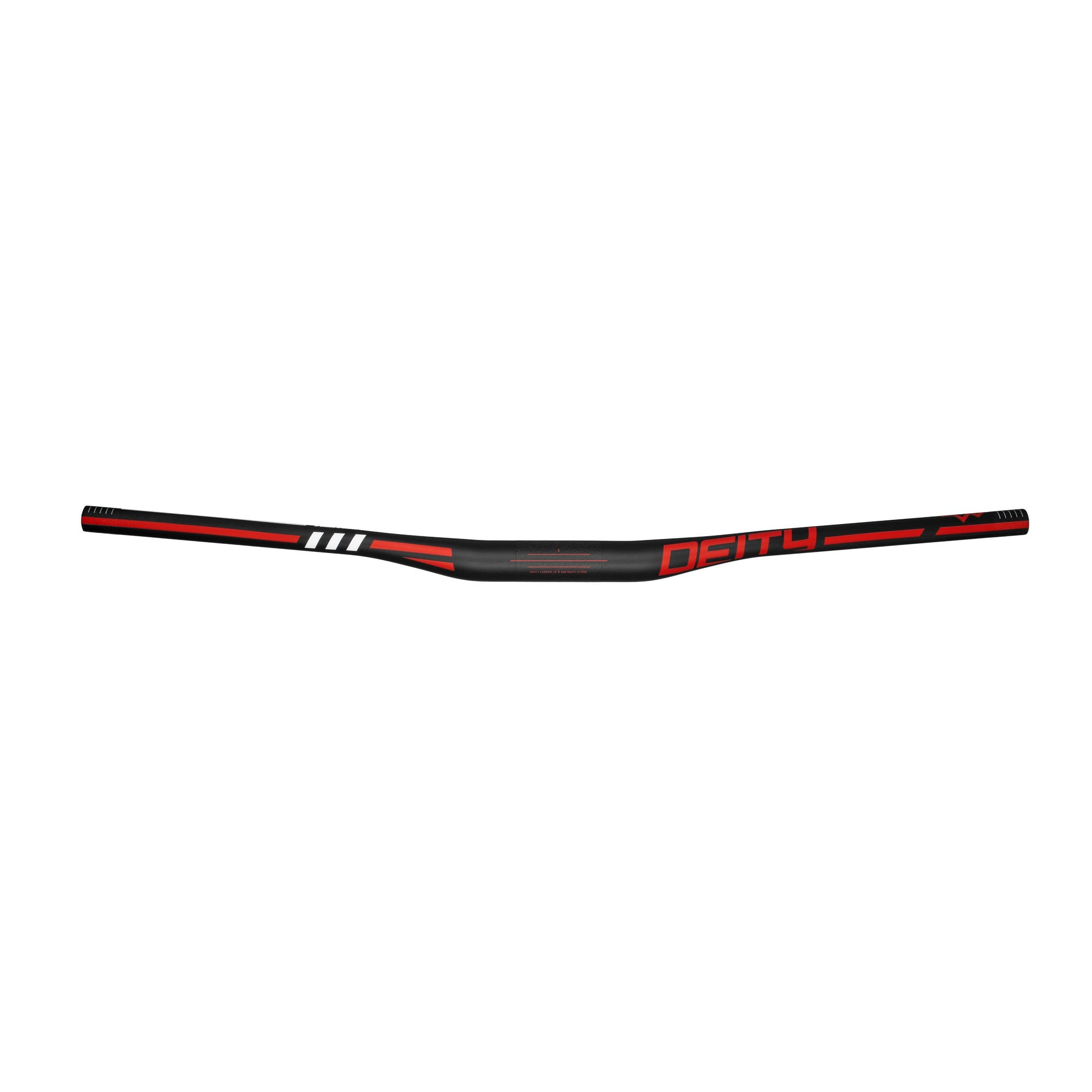 Deity Skywire 35 Carbon Handlebars Red / 35mm x 15mm Rise