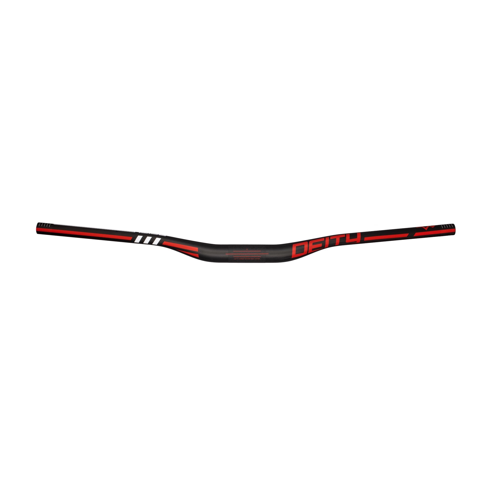 Deity Skywire 35 Carbon Handlebars Red / 35mm x 25mm Rise