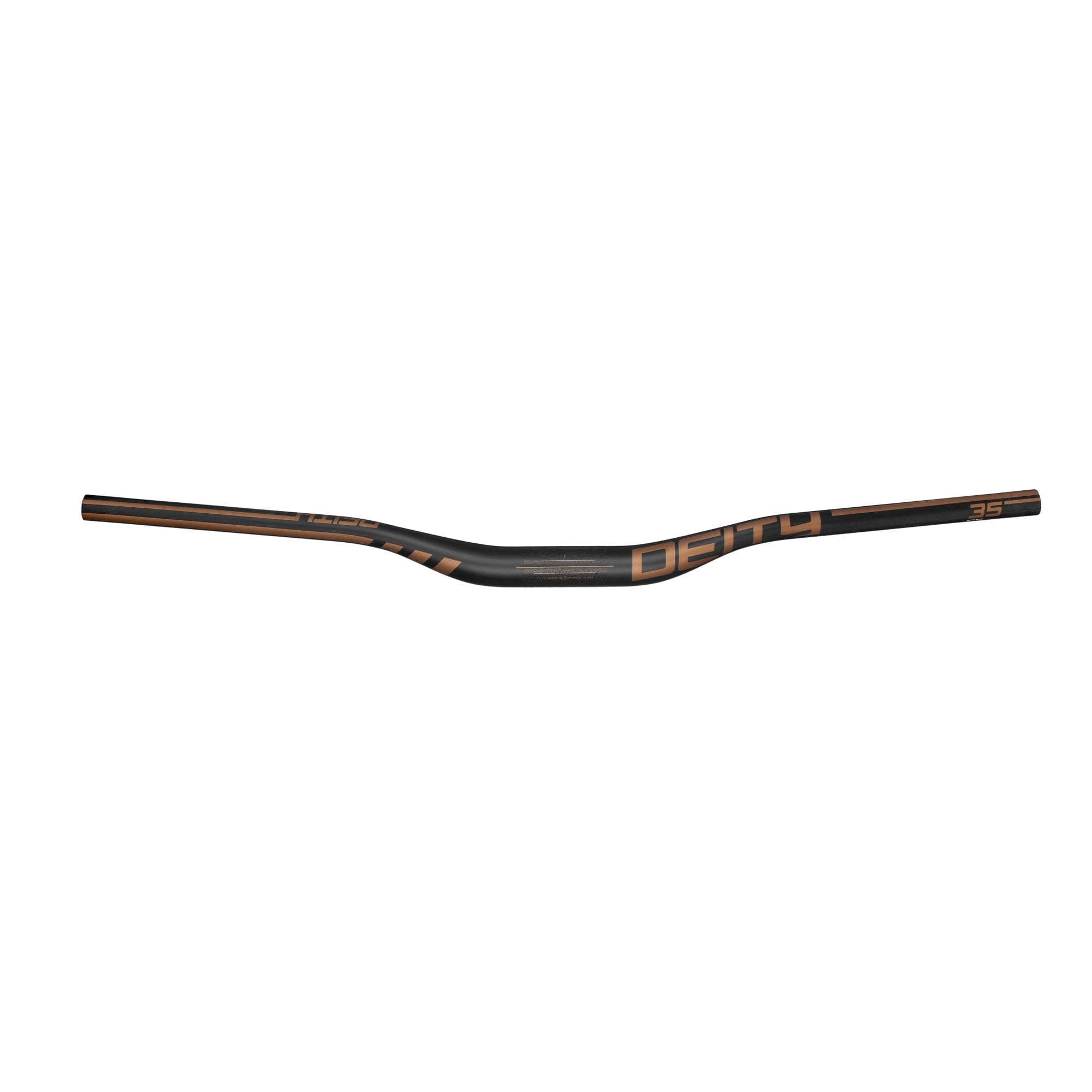 Deity Speedway 35 Carbon Handlebar Bronze / 35mm x 30mm Rise