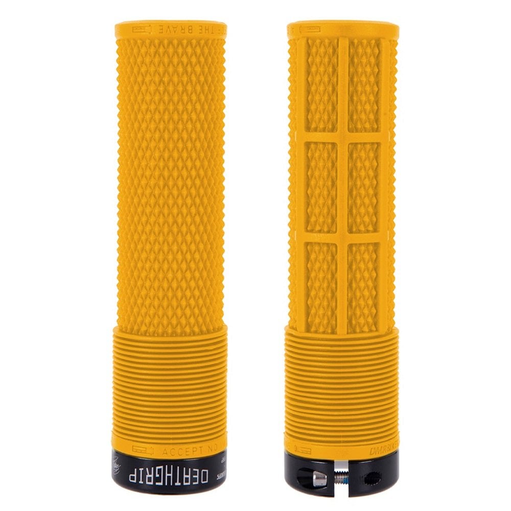 DMR DeathGrip - Flangeless Gul Yellow / Thick