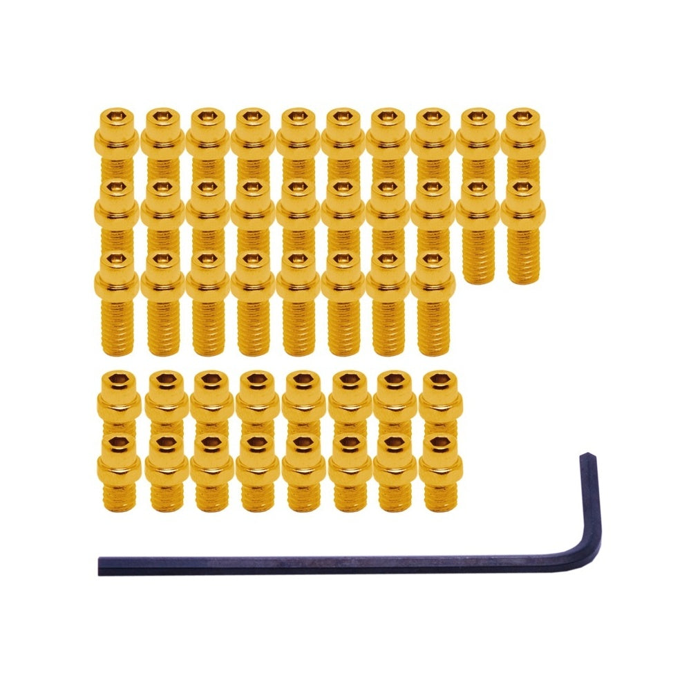 DMR Flip Pins For Vault Pedals Gold