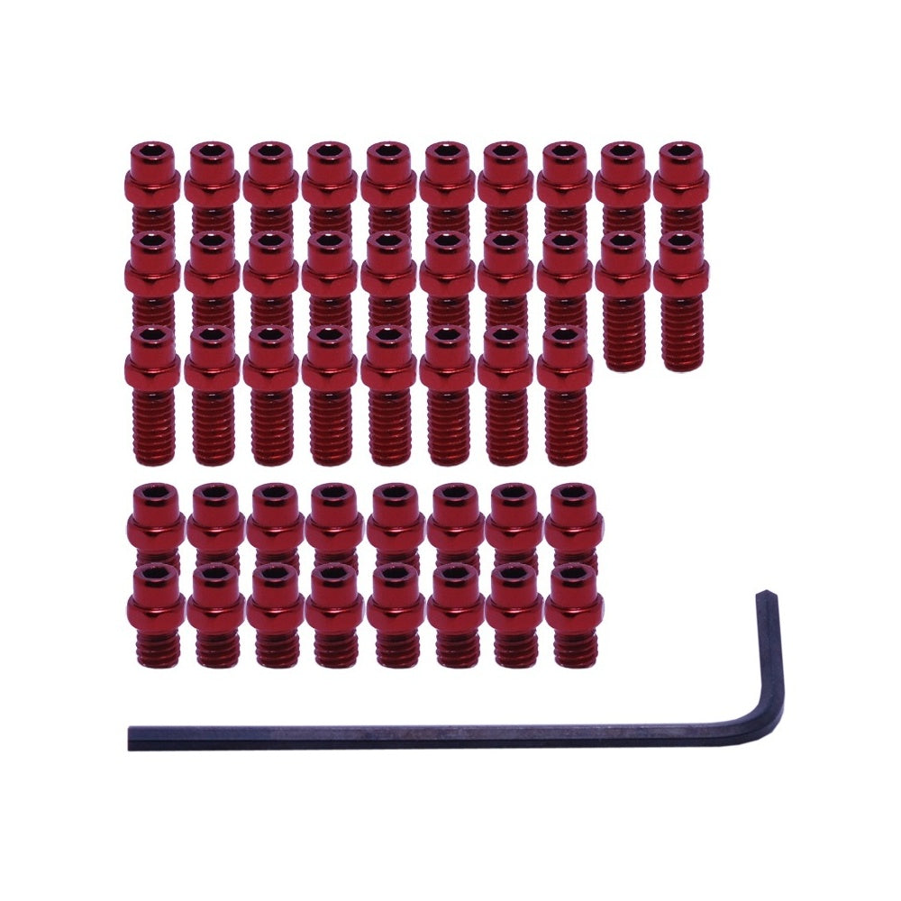 DMR Flip Pins For Vault Pedals Red