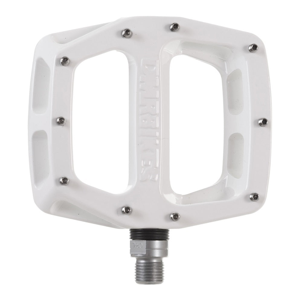 DMR V12 Flat Pedals Pure White