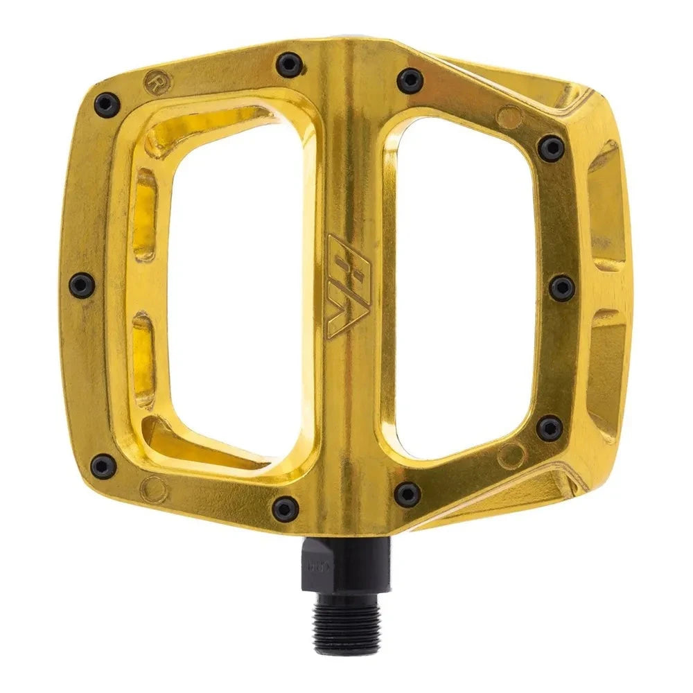 DMR V8 Flat Pedals Fools Gold