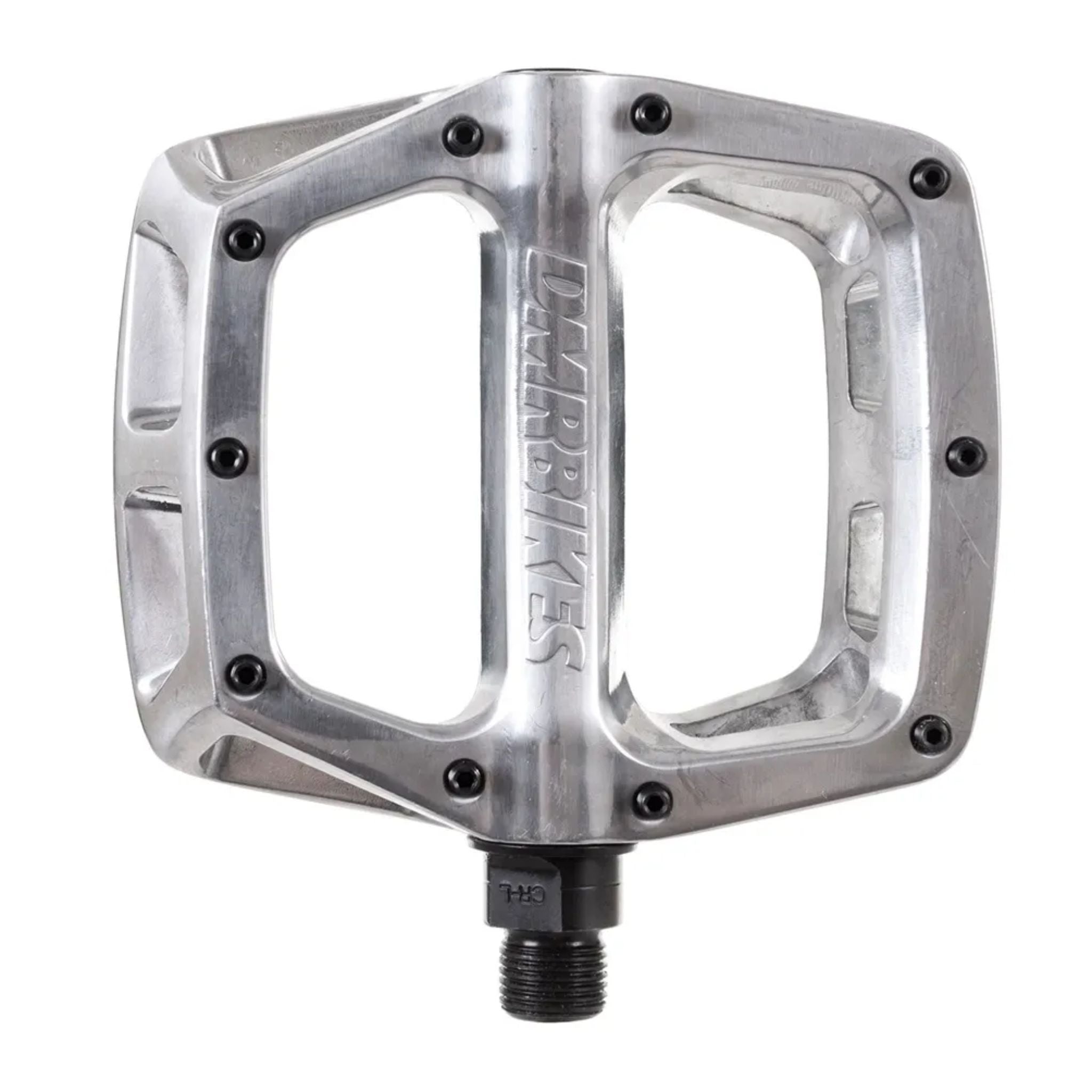 DMR V8 Flat Pedals Polished Silver