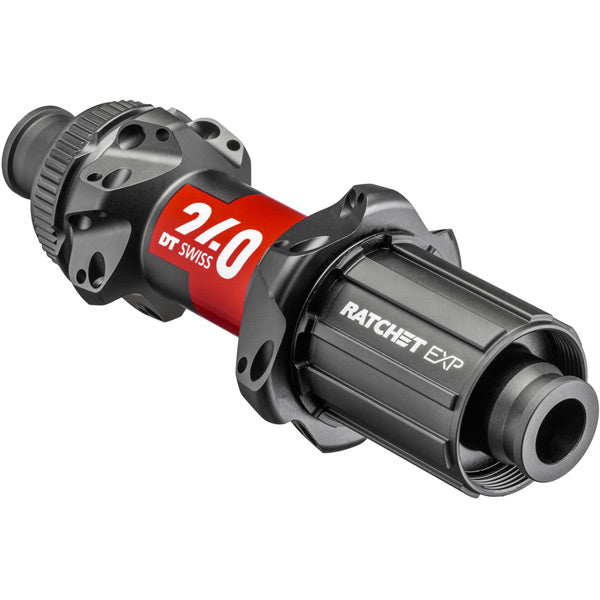 DT Swiss 240 EXP Straight Pull Rear Hub Centre-Lock Disc Black / 24 hole / 12 x 142mm Shimano Road