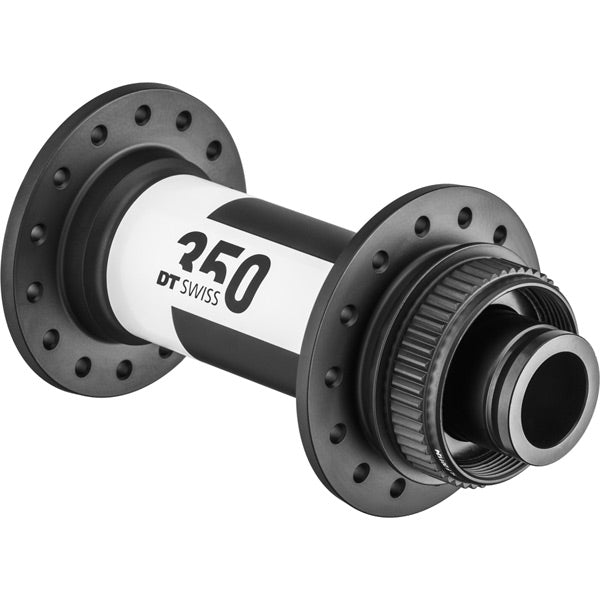 DT Swiss 350 Classic Front Disc Hub Centre-Lock Black / 28 hole / 15 x 100mm